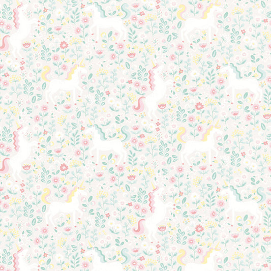 399111 - Mini Me Floral Mural Wallpaper - Multi - Eijffinger
