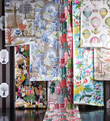 Dara Nursery Room Wallpaper - Multicolor