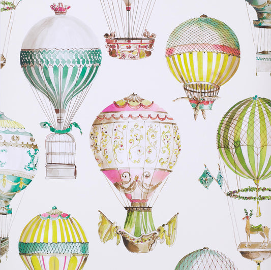 L'envol Nursery Wallpaper - Yellow