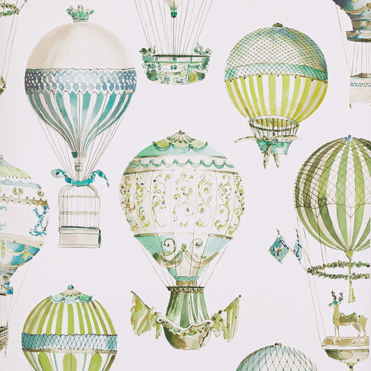 L'envol Nursery Wallpaper - Green