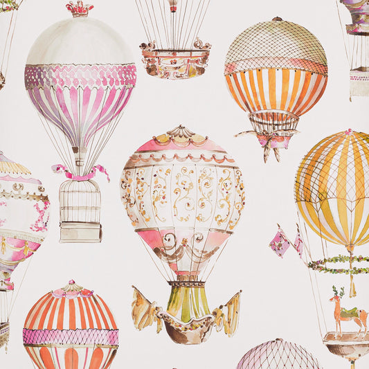 L'envol Nursery Wallpaper - Pink