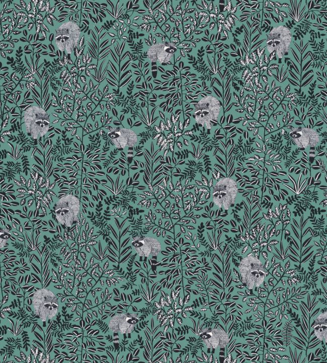 Free Spirit Nursery Wallpaper - Green