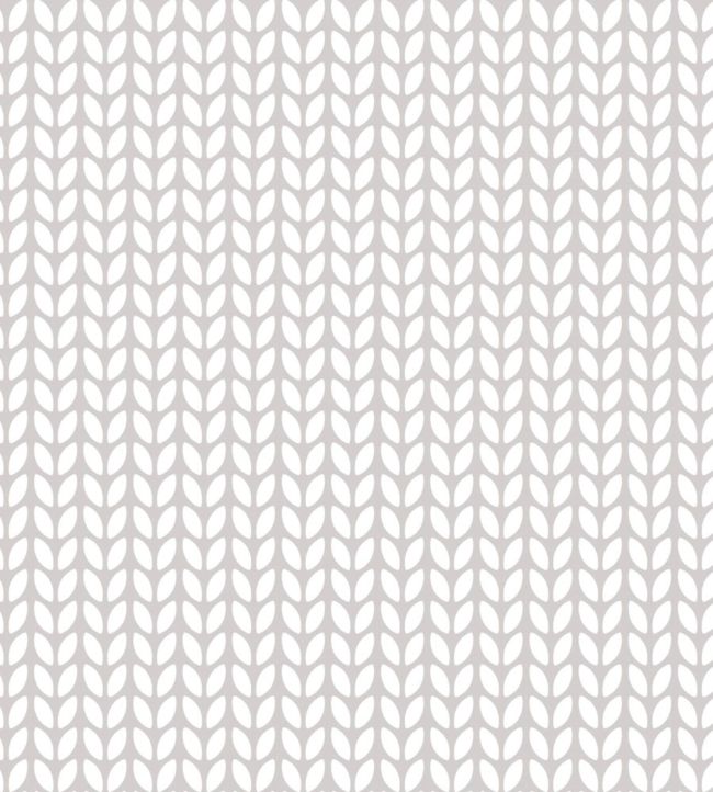 Simplicity Nursery Wallpaper - Silver
