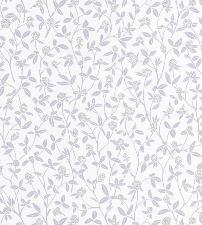 Serenity Nursery Wallpaper - Silver