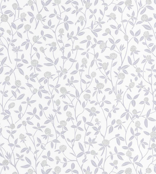 Serenity Nursery Wallpaper - Silver