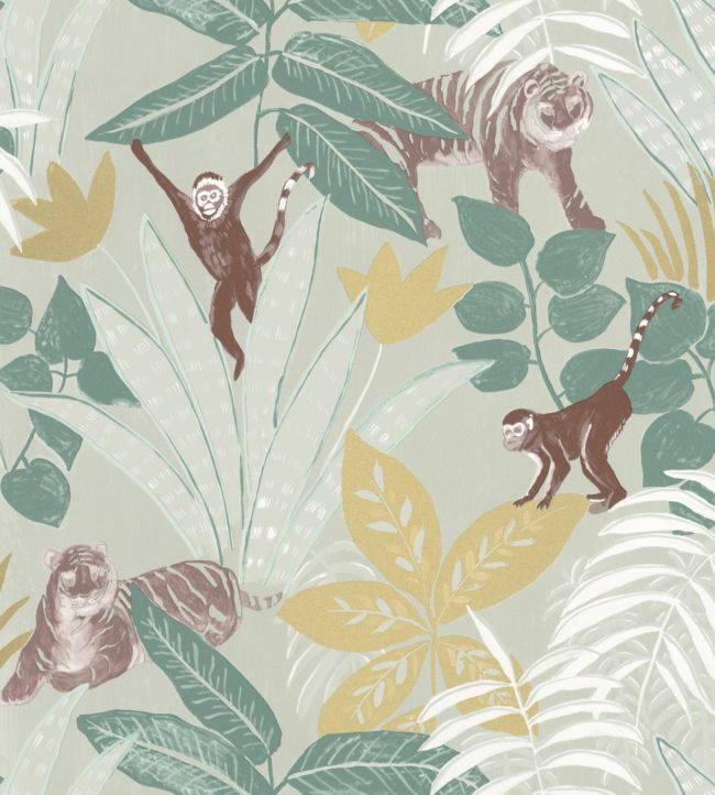 Aventure Nursery Wallpaper - Cream