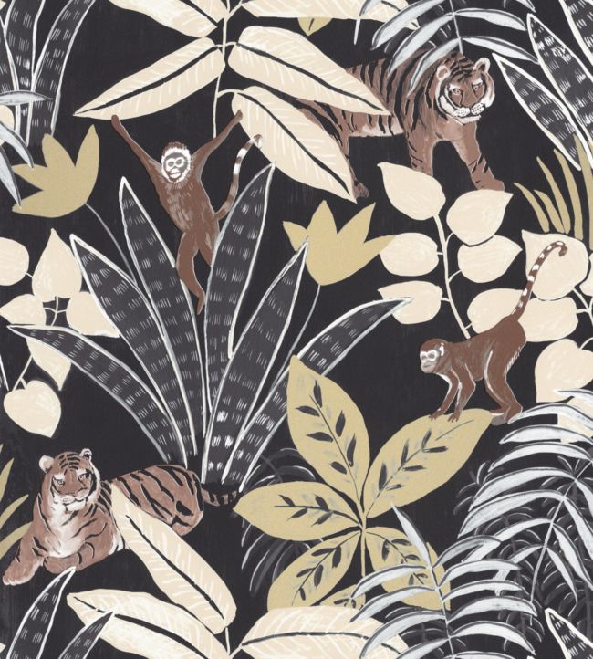 Aventure Nursery Wallpaper - Brown