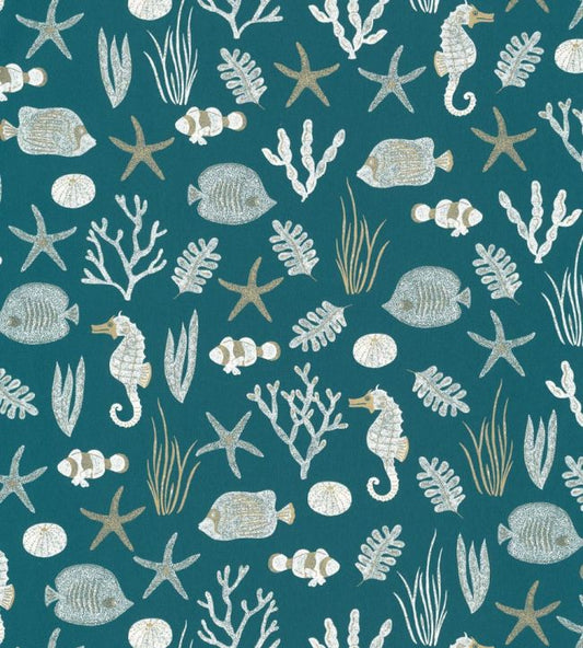 Selfish Nursery Wallpaper - Blue