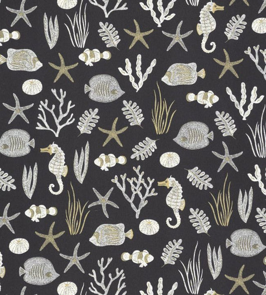 Selfish Nursery Wallpaper - Black
