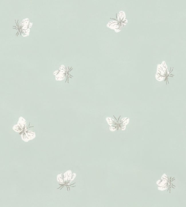 Peaseblossom Nursery Wallpaper - Green