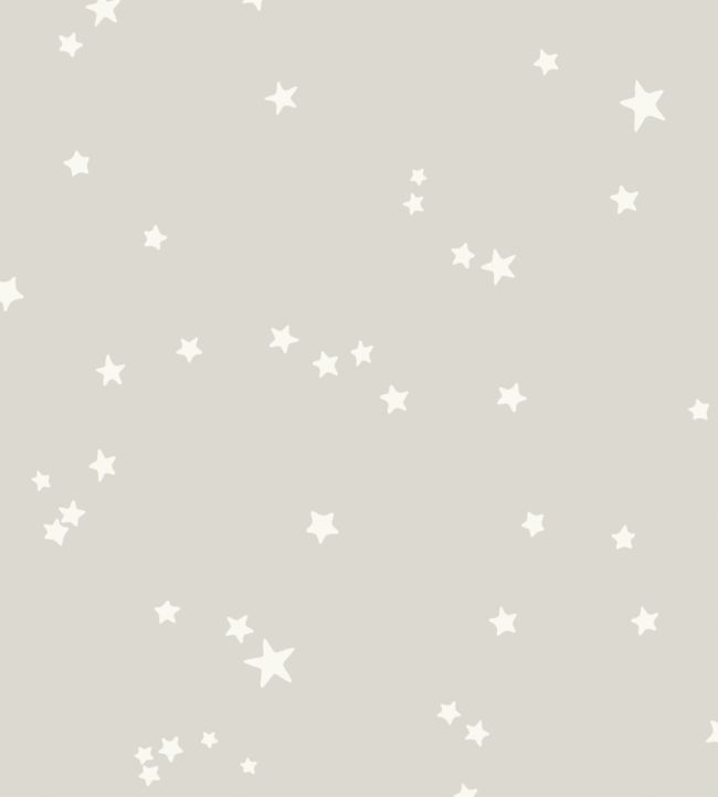 Stars Nursery Wallpaper - Gray