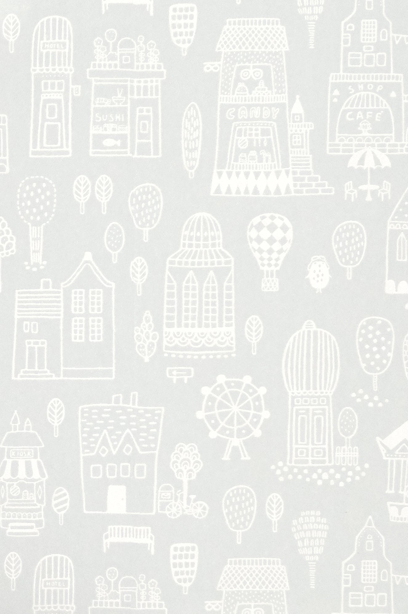 Small Town Wallpaper – Kids Wallpaper Company