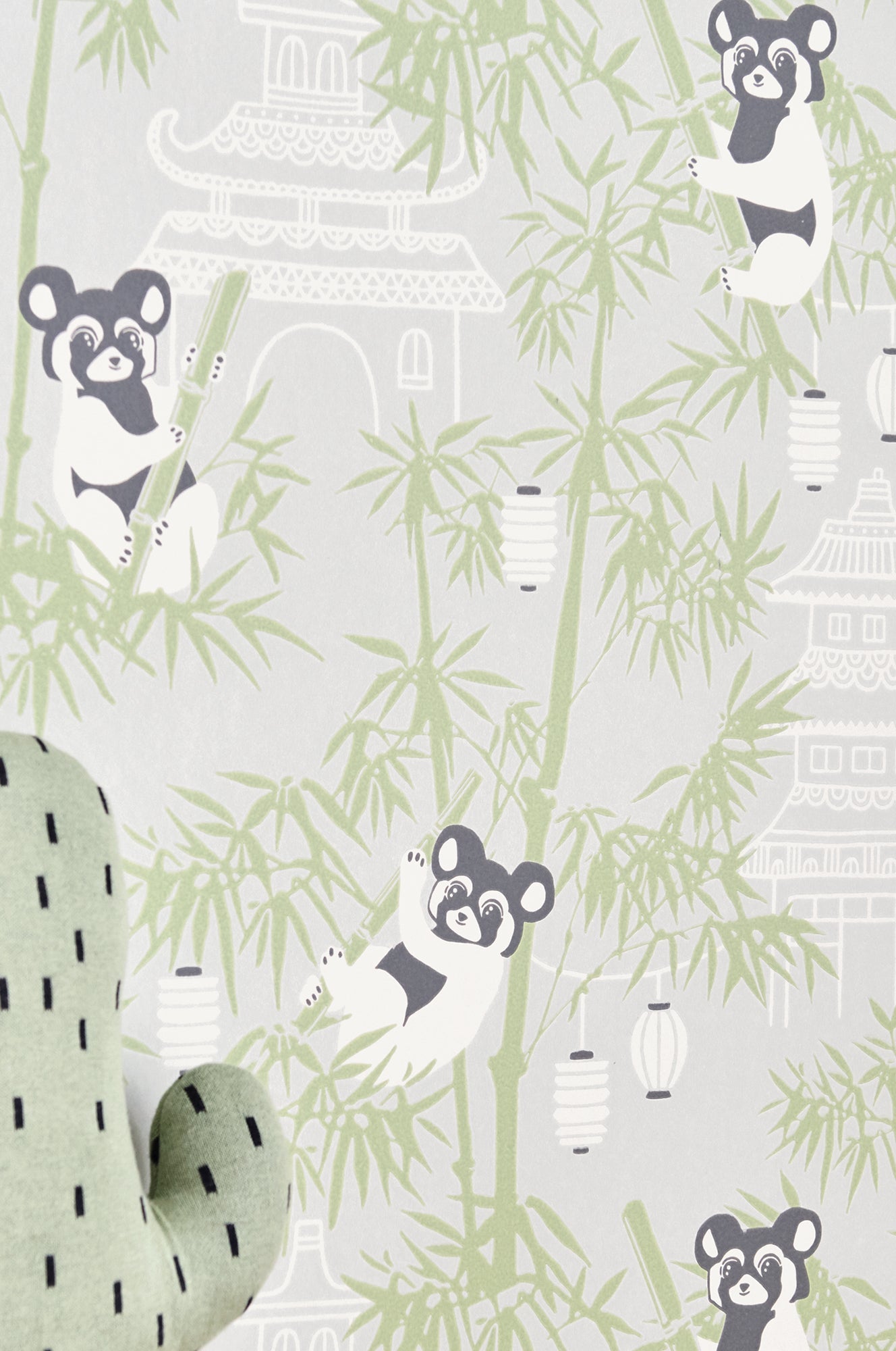 Bambu Grey Wallpaper - Majvillan