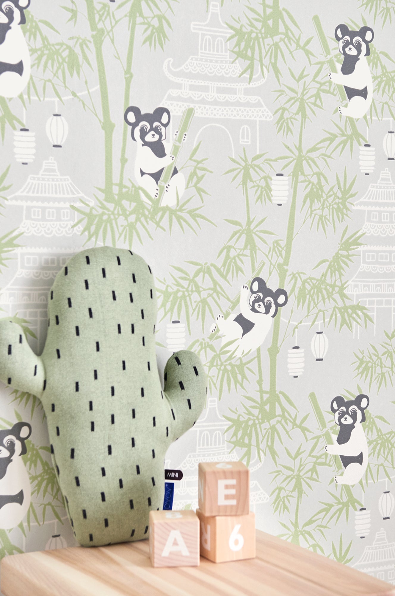 Bambu Grey Wallpaper - Majvillan