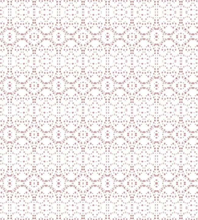 Dotty Hearts Nursery Fabric - Pink