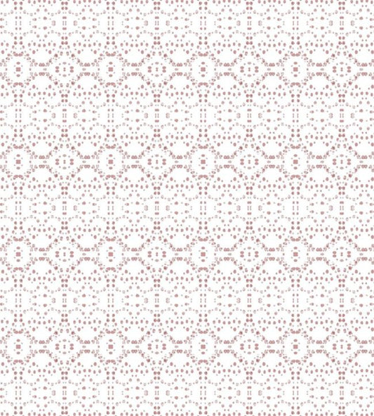 Dotty Hearts Nursery Fabric - Pink