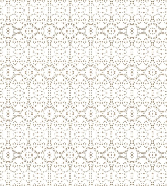 Dotty Hearts Nursery Fabric - Cream