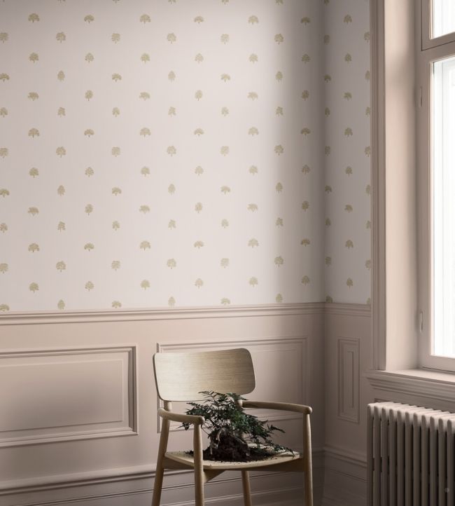 Arboretet Nursery Room Wallpaper - Pink