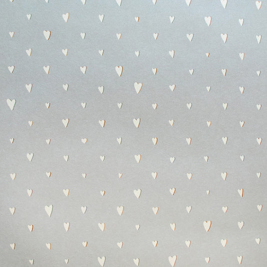 Hearts Great Kids Nursery Wallpaper - Blue