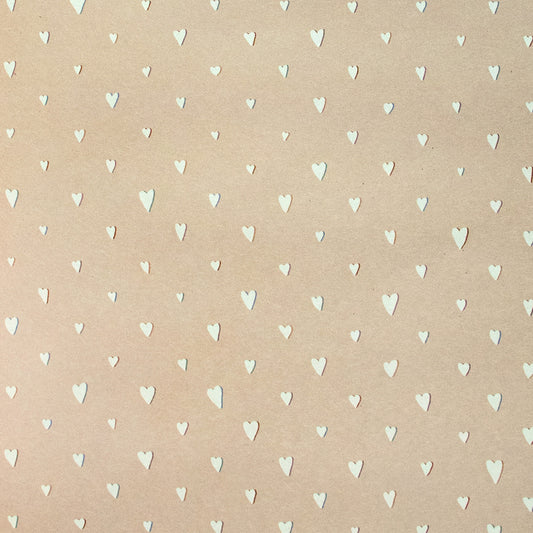 Hearts Great Kids Nursery Wallpaper - Sand