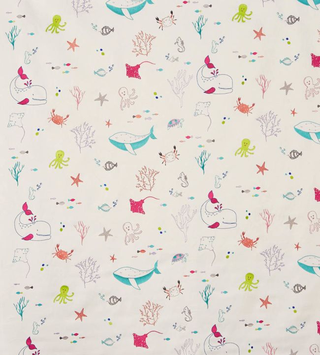 Splash Nursery Fabric - Cream