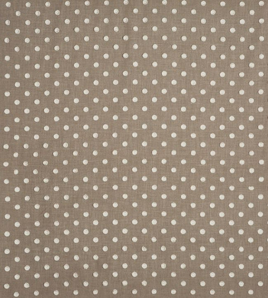Pom Pom Nursery Fabric - Brown