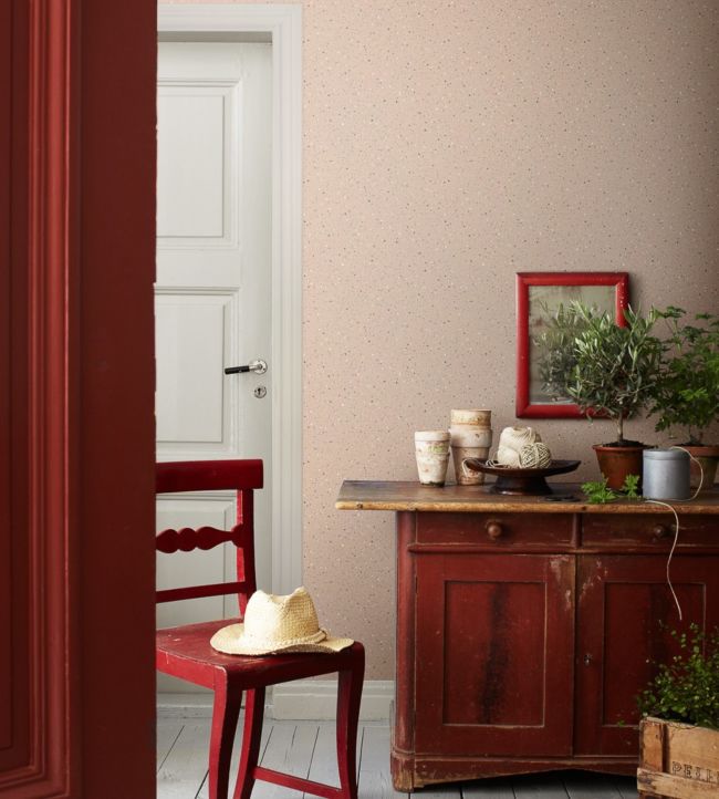 Johan Nursery Room Wallpaper - Pink
