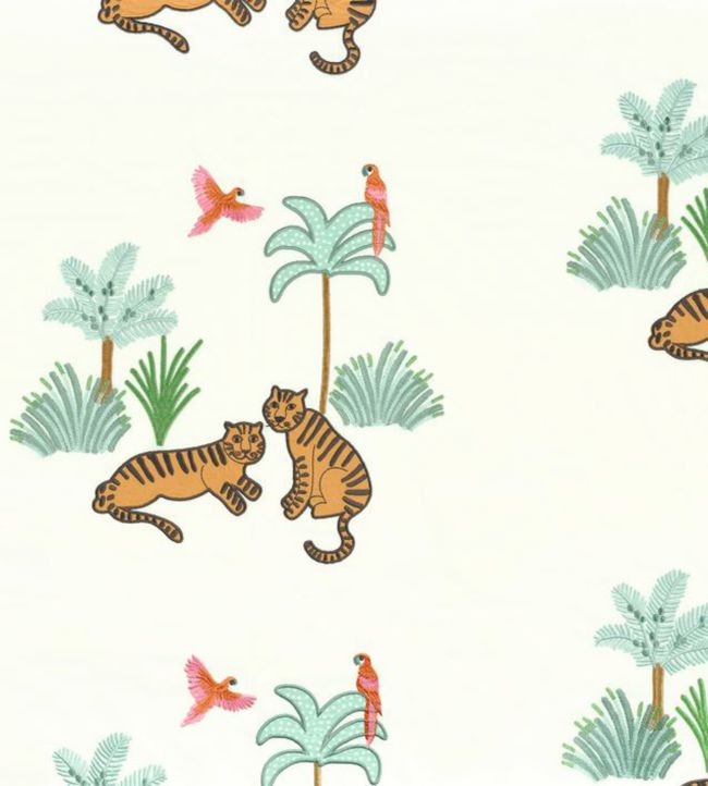 Gaspard & Leon Nursery Fabric - Green