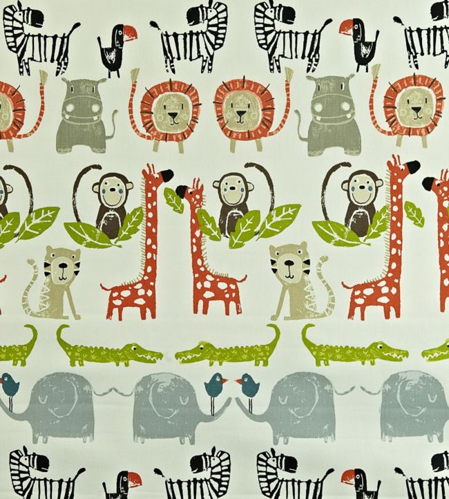 Snappy Nursery Fabric - Multicolor