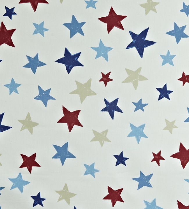 Superstar Nursery Fabric - Blue