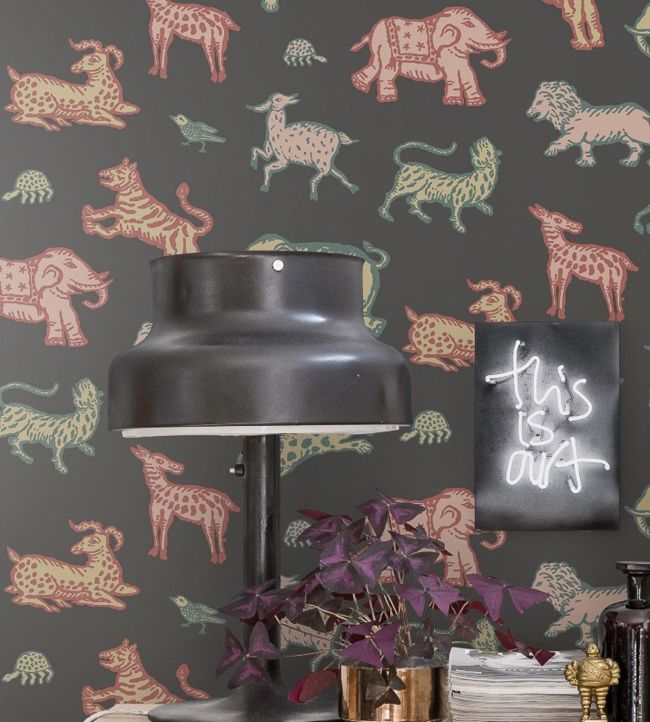Leonard Nursery Room Wallpaper - Gray