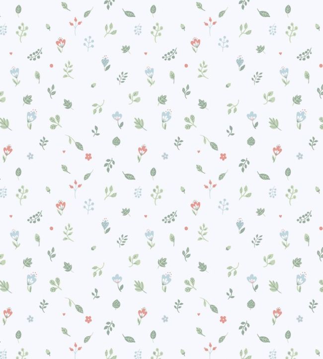 Hillevi Nursery Wallpaper - Blue