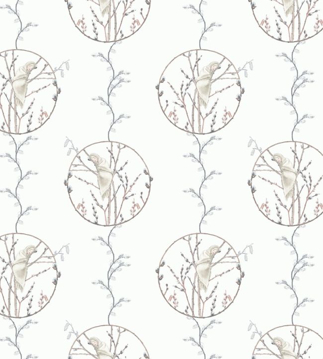 Vide Nursery Wallpaper - White