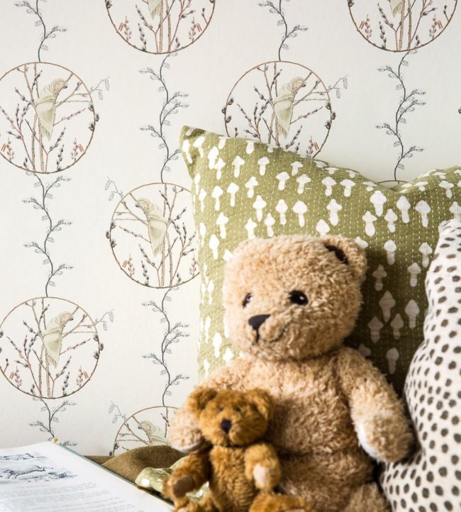 Vide Nursery Room Wallpaper 2 - White