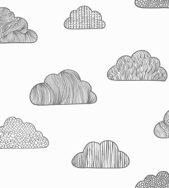 Claudia Children's Wallpaper - Black