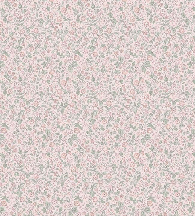 Jasmine Nursery Wallpaper - Pink