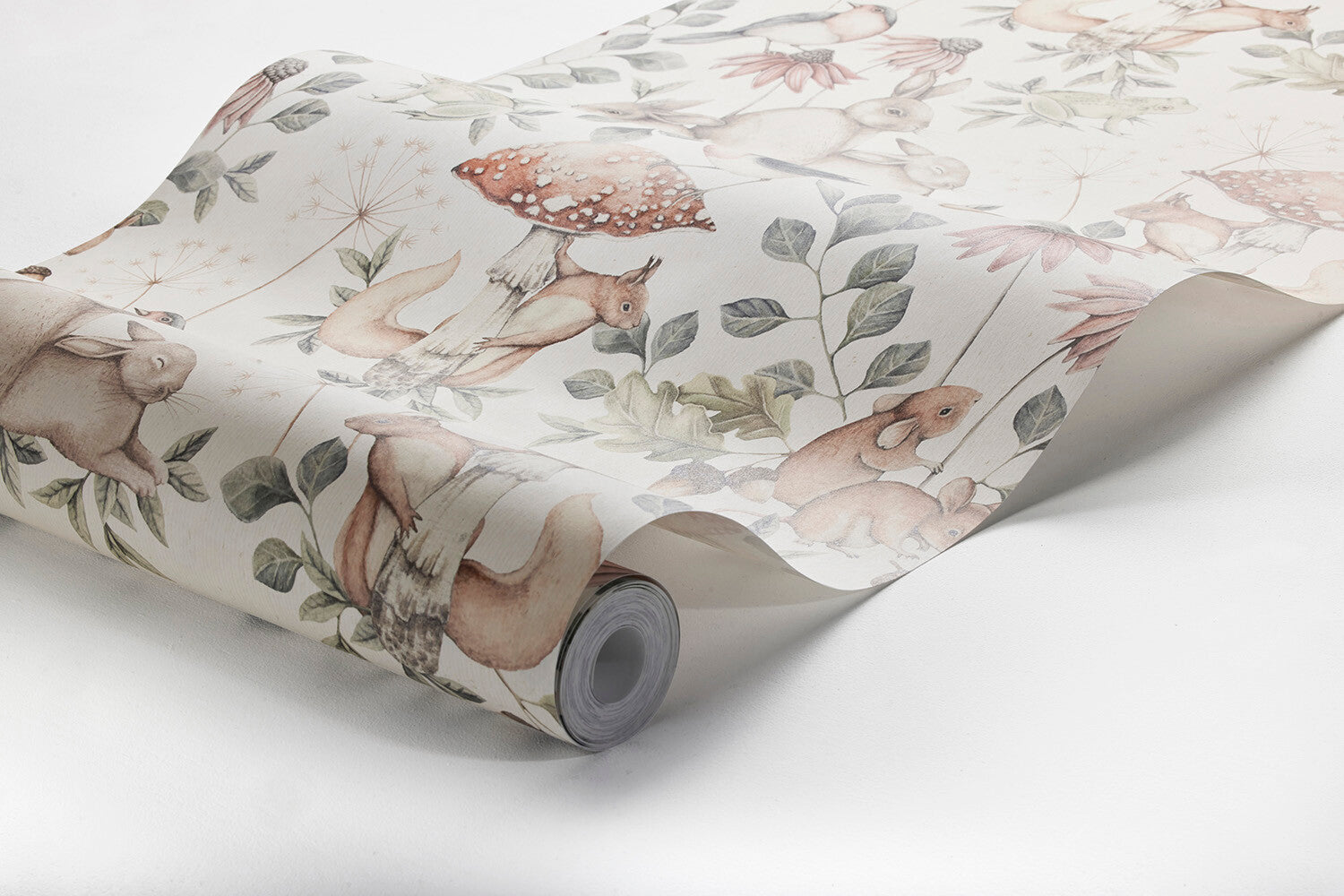 Minou Nursery Room Wallpaper 3 - Pink
