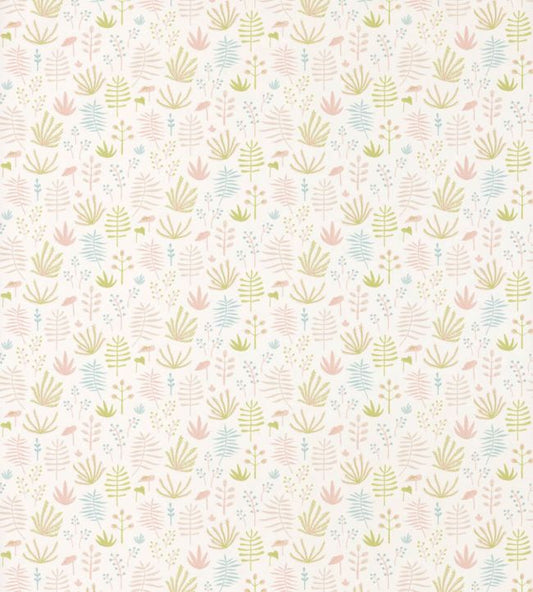 All Over Jungle Nursery Wallpaper - Orange