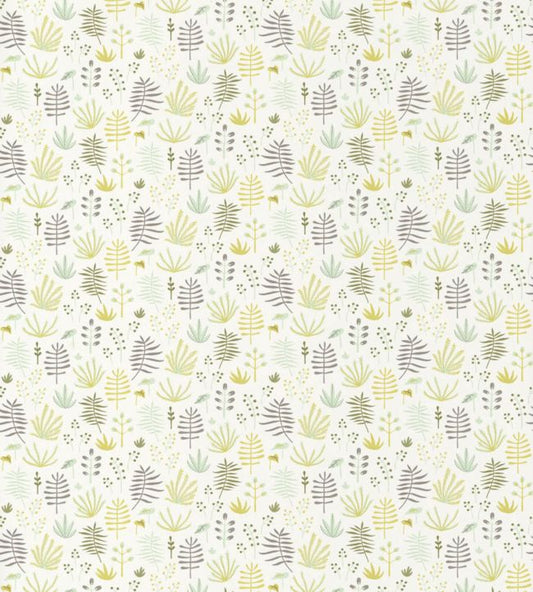 All Over Jungle Nursery Wallpaper - Green