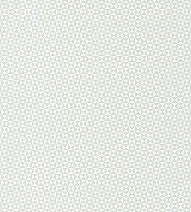 All Over Geometrique Nursery Wallpaper - Green