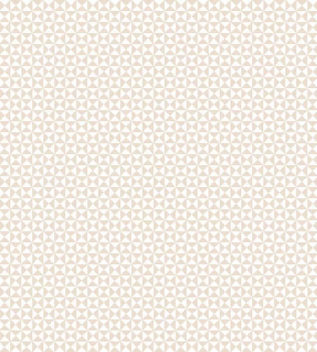All Over Geometrique Nursery Fabric - Pink
