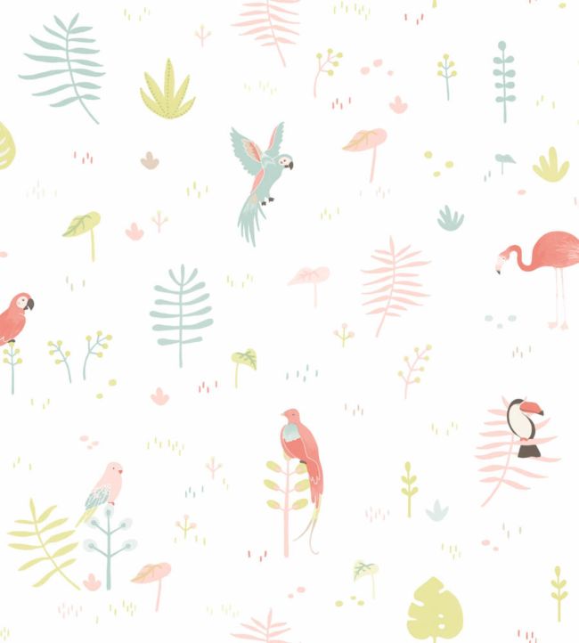 Tropical Nursery Fabric - Multicolor