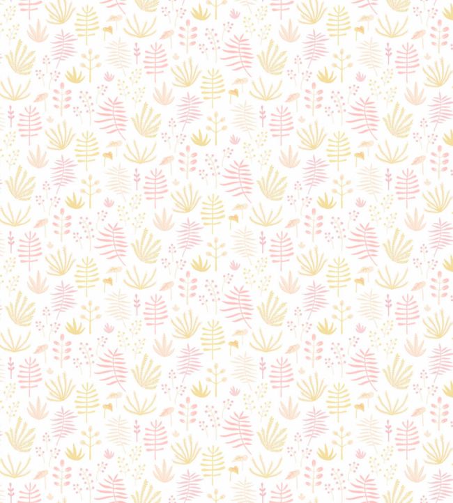 All Over Jungle Nursery Fabric - Purple