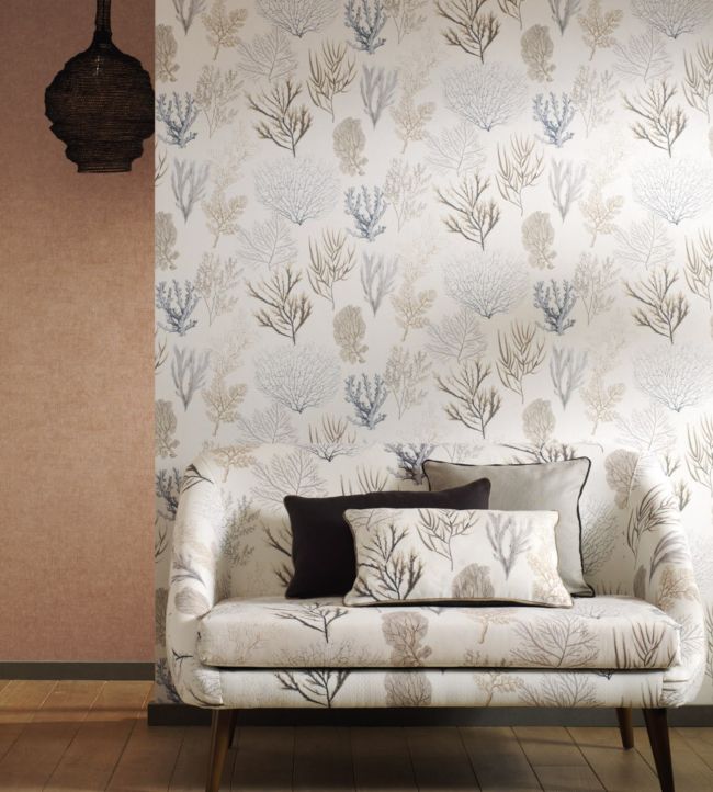 Corail Nursery Room Wallpaper 2 - Gray