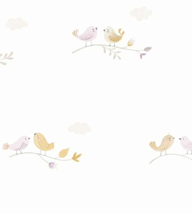 Rose Nursery Wallpaper - Sand