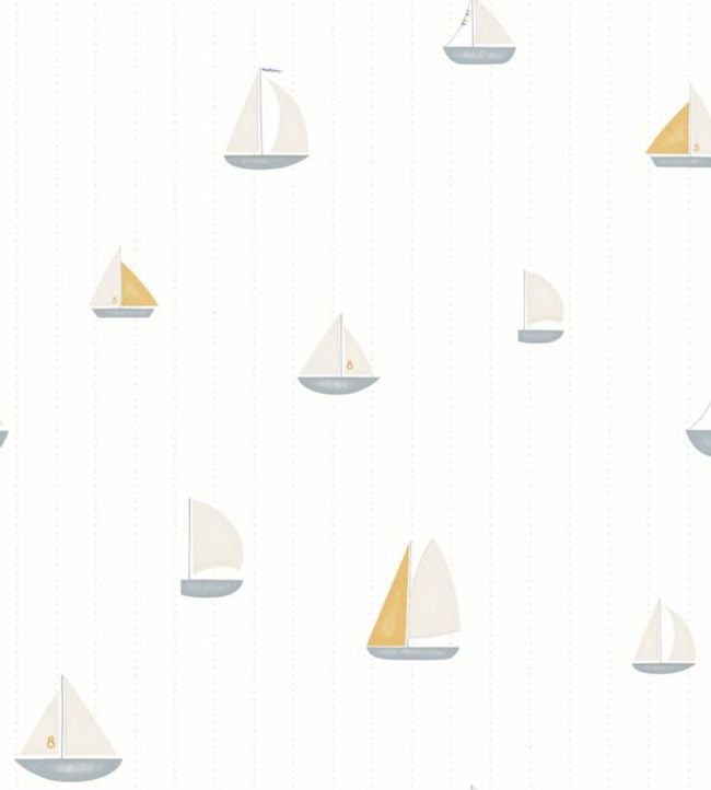 Babord Nursery Wallpaper - White