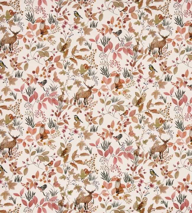 Hedgerow Nursery Fabric - Pink