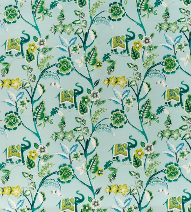 Gujarat Nursery Fabric - Green