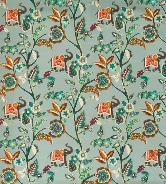 Gujarat Nursery Fabric - Teal