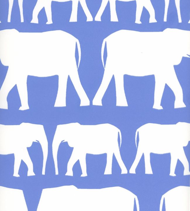 Nell Nursery Wallpaper - Blue